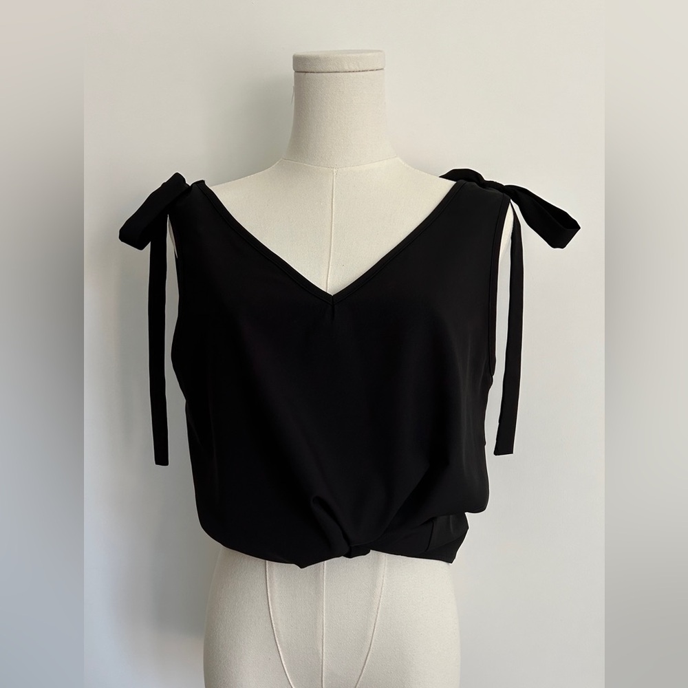Elegant Black Camisole Top